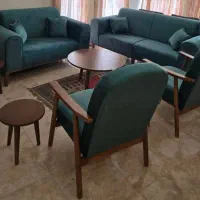 پارچه اصل/ چوب روس /هفت نفره مبل راحتی
