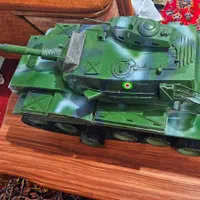 ماکت چوبی تانک نظامی|مجسمه، تندیس، ماکت|قم, نیروگاه|دیوار