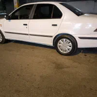 سمند ال ایکس 93 بدون رنگ سفید تمیز