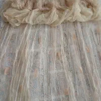 پرده حریر شیشه ای مناسب آشپزخانه و اتاق خواب