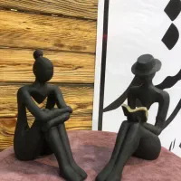 مجسمه و استند کتاب کتابخوان دکوری مرشد|مجسمه، تندیس، ماکت|گلبهار, شهر جدید گلبهار|دیوار