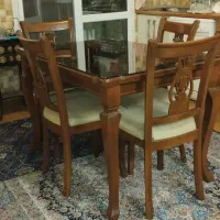 میز ناهارخوری ۴ نفره|میز و صندلی غذاخوری|تهران, شمس‌آباد|دیوار