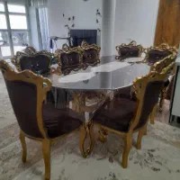 میز نهارخوری استیل ۸ نفره.تخفیف داده میشود|میز و صندلی غذاخوری|ماهدشت, |دیوار