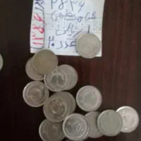 تعداد۶۰عددسکه‌۱ریالی‌شاهنشاهی|کلکسیون سکه، تمبر، اسکناس|بندر انزلی, نوغان|دیوار