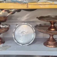 ست جا میوه و شیرینی مسی|ظروف سرو و پذیرایی|کرج, کلاک نو|دیوار