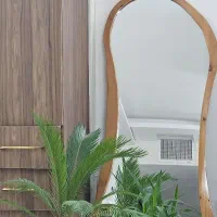 آینه چوبی دفرمه