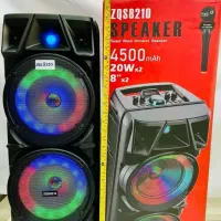 اسپیکر بلوتوثی قابل حمل مدل ZQS-8210