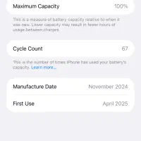 ایفون ۱۶ پرومکس ۱۰۰|موبایل|تهران, سلسبیل شمالی|دیوار