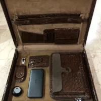 سامسونت مردانه چرم نو با داست بگ مناسب هدیه