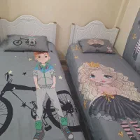 روتختی دخترانه و پسرانه همراه پرده ست اتاق کودک