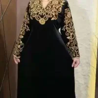 لباس خلیجی،ماکسی خلیجی،ماکسی مخمل،ماکسی وارداتی|لباس|سنگر, |دیوار