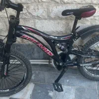 دوچرخه مدل کوهستانی عقب وجلو فنردارکاملن درحدنو