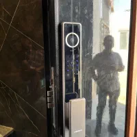 قفل دیجیتال مدرن  امنیت  راحتی|مصالح و تجهیزات ساختمان|امیدیه, |دیوار