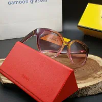 عینک آفتابی زنانه کائوچوئی فشن فندی Fendi مدل 9026