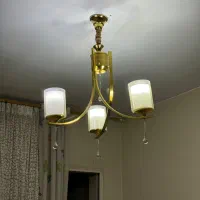 ۲ عدد لوستر|لوستر و چراغ آویز|سمنان, |دیوار