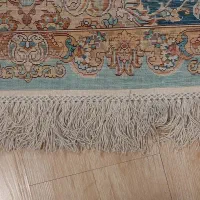 جفت ۳ متری تمام ابریشم تبریز|فرش|تهران, کاج|دیوار