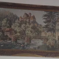 دو عدد قاب بزرگ منظره به فروش میرسد|تابلو فرش|زابل, |دیوار