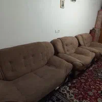 مبل راحتی ۷ نفره دست دوم پارچه نو|مبلمان خانگی و میز عسلی|محمدشهر, محمدشهر|دیوار