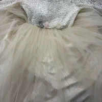 لباس مجلسی پفی دخترونه ۷/۸ ساله