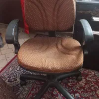 دو عدد مبل چرخان اداری