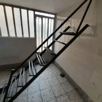 پله آهنی مناسب بالکن و مغازه و حیاط خلوت
