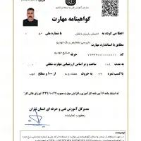 کارشناس تخصصی رنگ وفنی خودروگزارش کامل و تضمینی