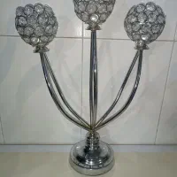 فروش شمعدانی . جا شمعی. نقره ای
