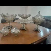 سرویس پذیرایی کریستالی شامپاینی اصل، 14 نفره|ظروف سرو و پذیرایی|تهران, سازمان برنامه شمالی|دیوار