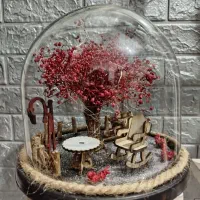 گوی شیشه ای منظره