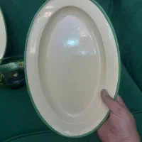 یک جفت دیس وکشکول قدیمی|کلکسیون اشیاء عتیقه|تبریز, |دیوار