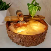 آبنما رومیزی چراغ دار