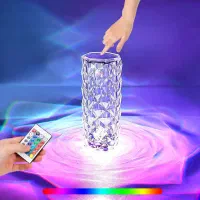 چراغ خواب شارژی ریموت دار در هفت رنگ