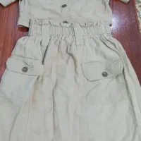 ۴دست لباس دخترانه درحد نو ۸تا ۱۰سال