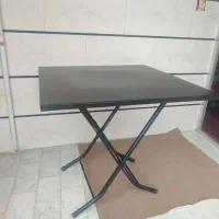 میز تاشو تمام فلز