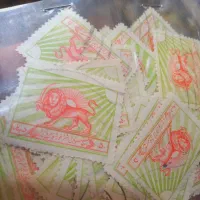 ۱۰۰۰ برگ تمبر دوران پهلوی|کلکسیون سکه، تمبر، اسکناس|تبریز, |دیوار