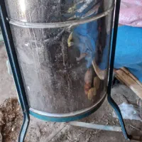 استراکتور ۴ قاب تمام استیل. عسل گیر|ابزارآلات|نمین, |دیوار