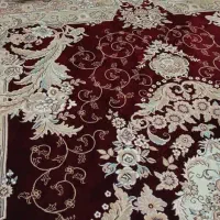 ۲ جفت فرش ماشینی ۹ متری خاطره کبیر قرمز|فرش|لنگرود, |دیوار