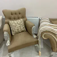 مبل پنج نفره با میز|مبلمان خانگی و میز عسلی|مشهد, شهرک رازی (شهرک غرب)|دیوار