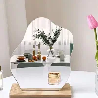 آینه رو میزی دفرمه