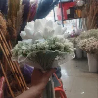 دسته گل عروس فرمالیته باکس و گیفت و ماشین عروس|گل مصنوعی|شیراز, زند|دیوار