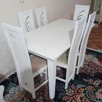 میز ناهار خوری ۶ نفره در حد اک|میز و صندلی غذاخوری|مشهد, توس|دیوار