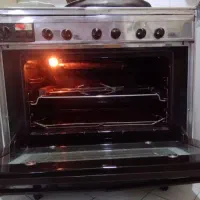 یک عدد گازپنج شعله فر دار صفحه استیل باجوجه گردان|اجاق گاز و لوازم برقی پخت‌وپز|تهران, آبشار|دیوار