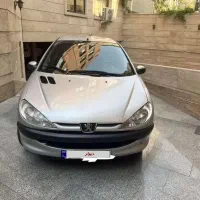 ماشین ۲۰۶ اتومات نقره ای