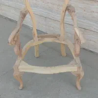 دو دستک مبل دسته چوبی اماده تحویل|مبلمان خانگی و میز عسلی|چهاردانگه (تهران), |دیوار