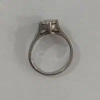 انگشتر نقره تک نگین