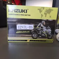 باتری موتور 12 ولت 7امپر کوتاه motori KAZUKI