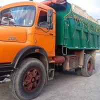 بنز تک کمپرسی مدل ۱۴۰۳ و ۸۴ به همراه خاور کمپرسی|خودرو سنگین|تبریز, |دیوار