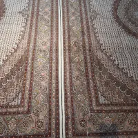 فرش جفت ۶متر ماهی دستباف تبریز کرک ۶لا گل ابریشم|فرش|تهران, دریاچه شهدای خلیج فارس|دیوار