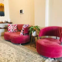 مبل راحتی نیم ست