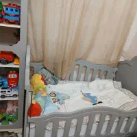 کمد وتخت کودک|تخت و سرویس خواب|سهند, |دیوار